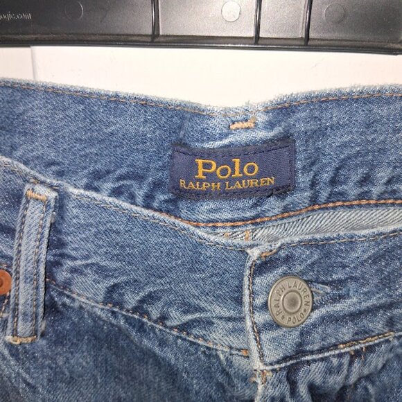 Polo Ralph Lauren Avery Boyfriend Patchwork Jeans Sz 31 - Picture 4 of 9